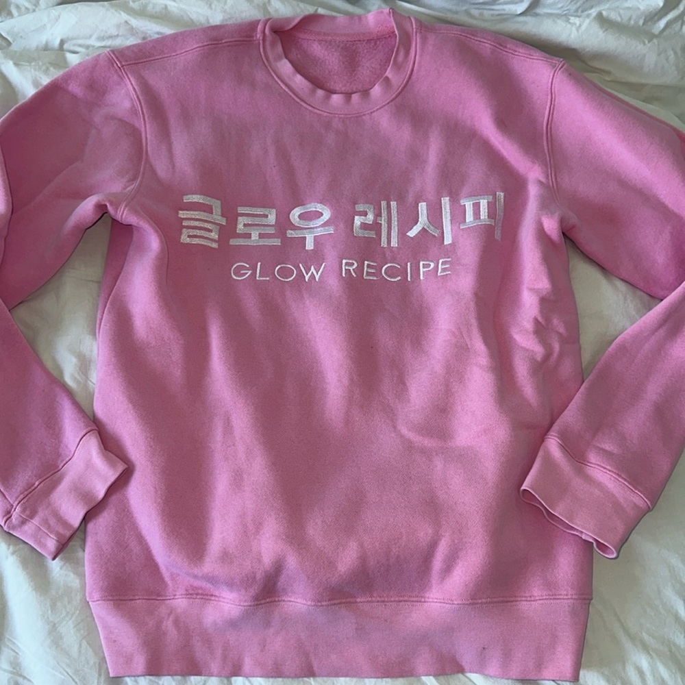 Glow recipe sweatshirt